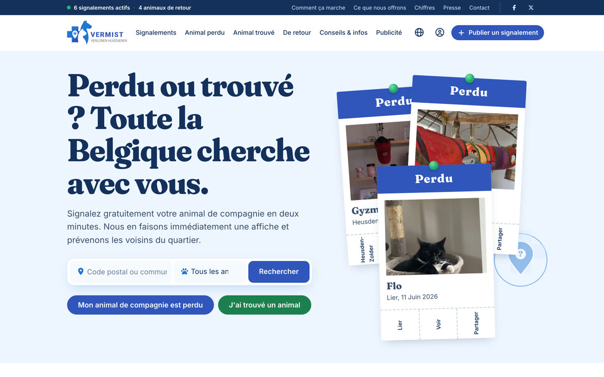Page d'accueil, ordinateur